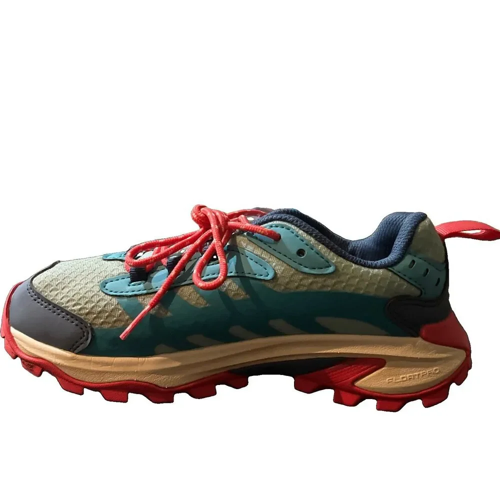 Merrell Trail Hiking Shoes Women 4 Blue Coral Excellent Waterproof FloatPro MK16